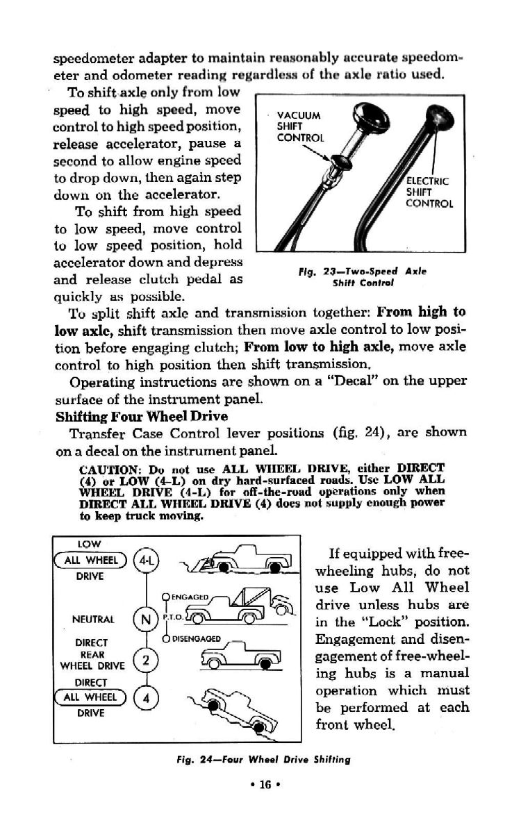 1959 Chevrolet Truck Operators Manual Page 77